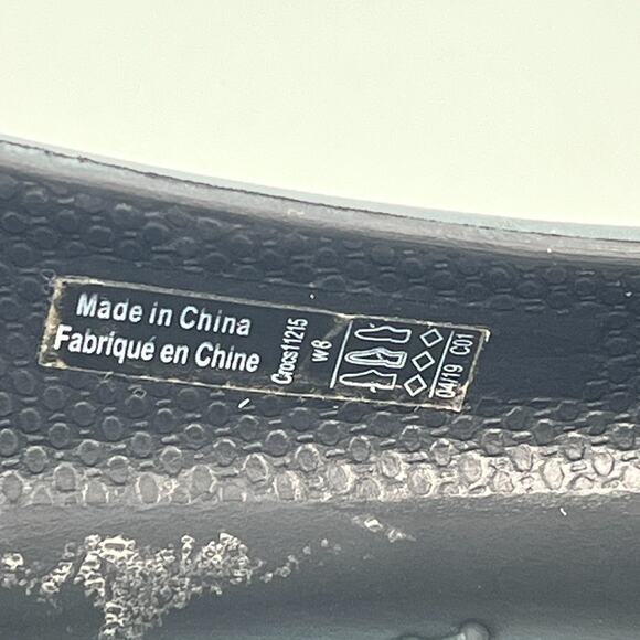 Crocs Kadee Ballet Flats Black Comfort Slip On Lightweight Shoes Women’s Size 8 - Picture 8 of 9